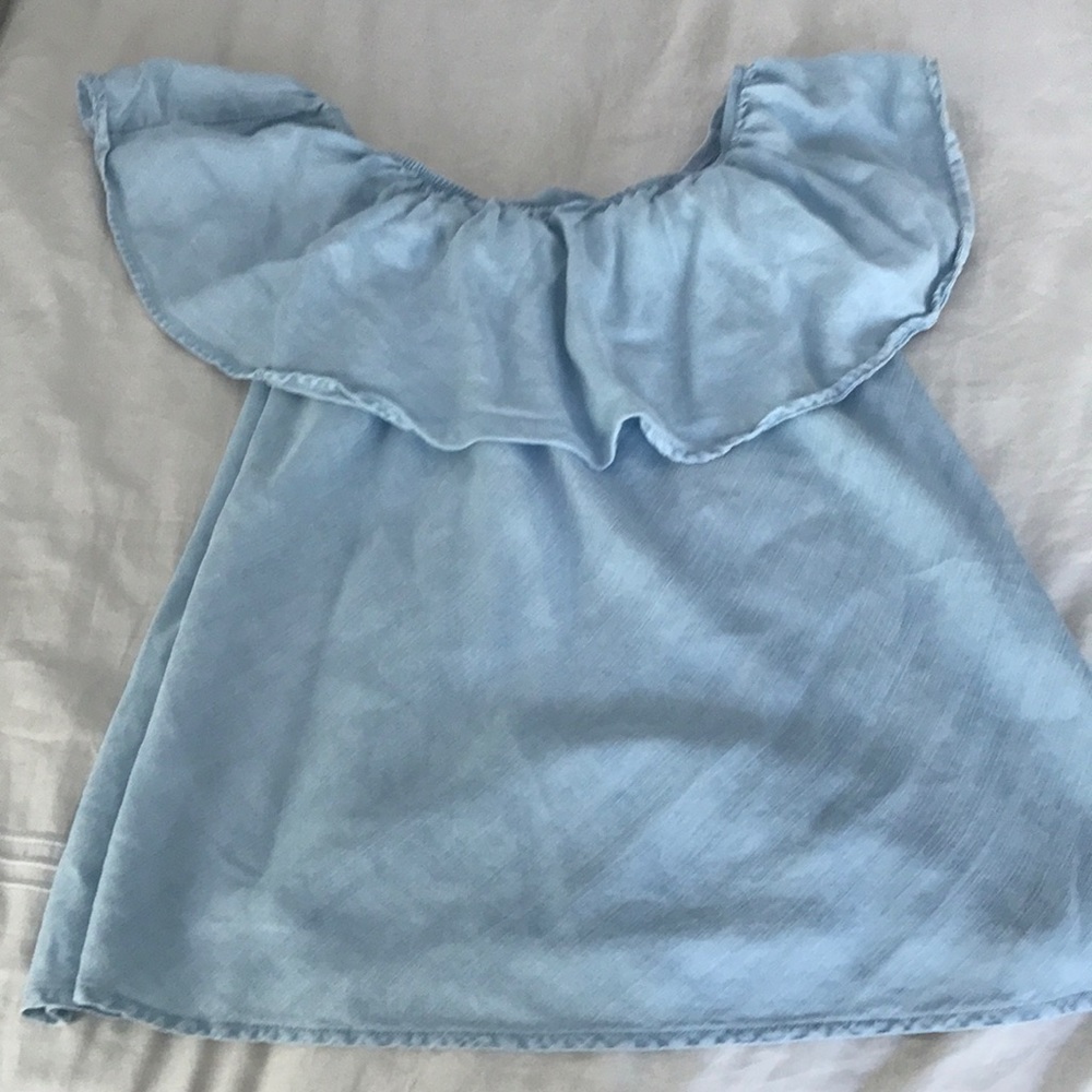 Wyatt ruffled shirt